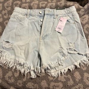 wild fable cut off jean shorts size 6